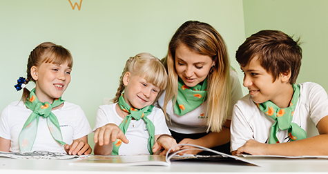 Результаты обучения в языковой школе Полиглотики